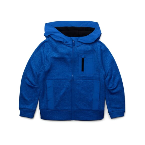 NEW XL (14-16) Husky Boy's Active Tech Zip Jacket w/ Hood - Picture 1 of 4